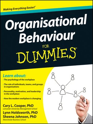 cover image of Organisational Behaviour For Dummies